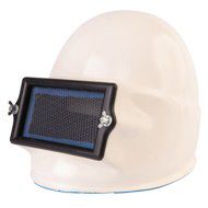 White Fiber Helmet for Blasting Operator