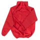 Jacket (red, Nylon)