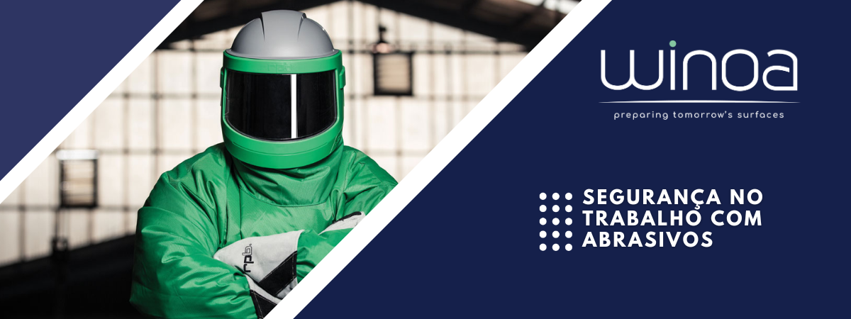 Segurança e proteção ao trabalhar com abrasivos